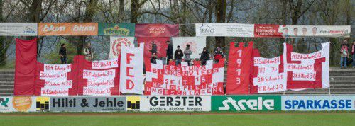 Manuel Honeck (rechtes Bild) sorgte dafür, dass die imposante Heimbilanz des FC Dornbirn weiter Bestand hat.