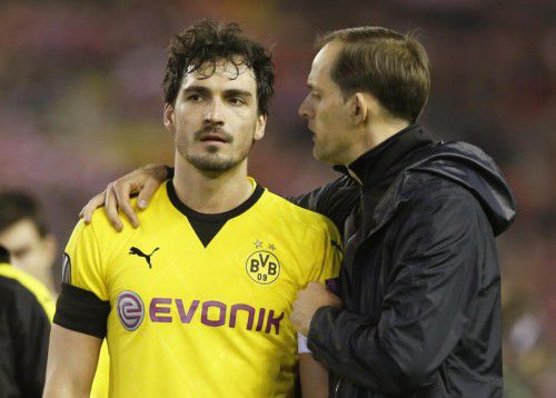 Mats Hummels mit BVB-Trainer Thomas Tuchel.