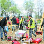 Hilti-Großaktion im Gmeiner-Park