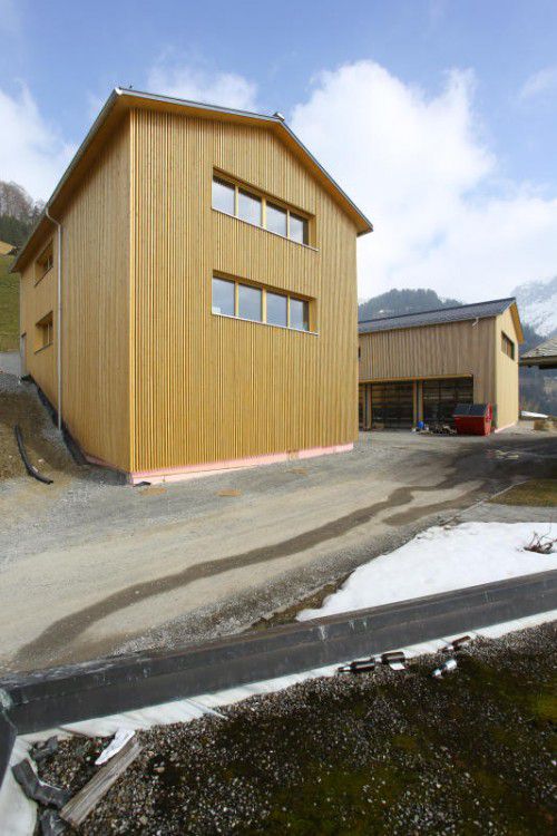 Neues Haus für Feuerwehr, Bergrettung und Musikverein.