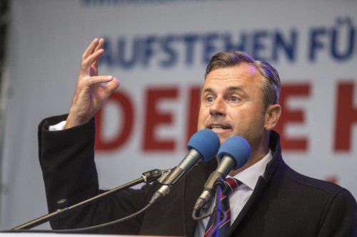 Norbert Hofers Wählerschaft steht dem Amt, für das er antritt, skeptisch gegenüber.