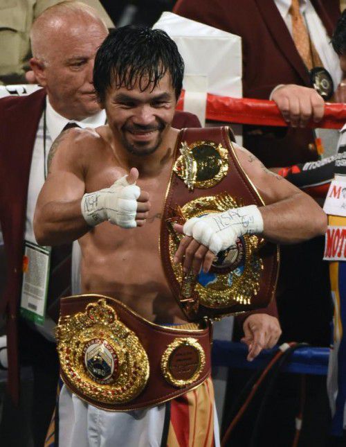 Pacquiao bestritt aller Voraussicht nach seinen letzten Kampf.