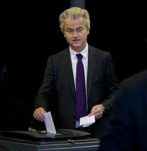Rechtspopulist Geert Wilders war gegen das Abkommen.