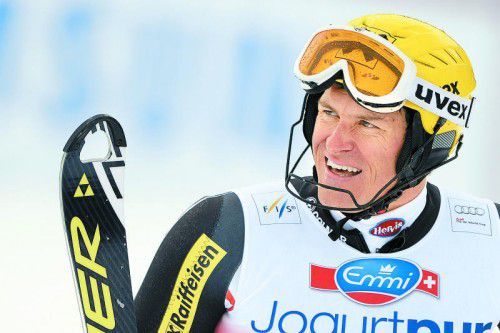 Ski-Ass Ivica Kostelic gibt trotz Knieproblemen nicht auf.