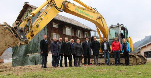 Startschuss für das „Generationenprojekt“ in Bezau.