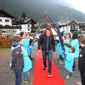Roter Teppich in Gaschurn für die Hämmerle-Brüder