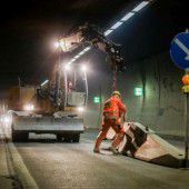 Arlbergtunnelsanierung vor Finale