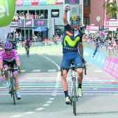 Premierenerfolg beim Giro für Valverde