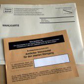Ansturm auf die Wahlkarten