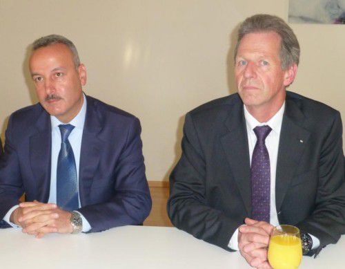 Bürgermeister Ergün Ayhan war schon 2012 in Hohenems.