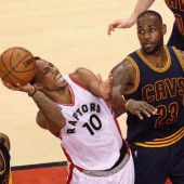 Cleveland hat die weiße Weste verloren