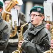Militärmusik ist wichtig