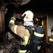 87-Jährige vor Feuer gerettet