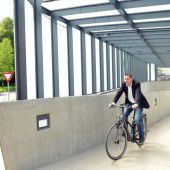 Bahnhof Hohenems vor der Fertigstellung