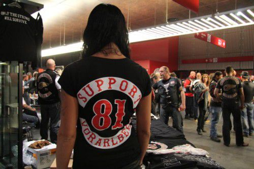 Die Hells Angels feierten in Dornbirn Geburtstag.