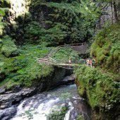 Üble Schlucht ist wieder begehbar