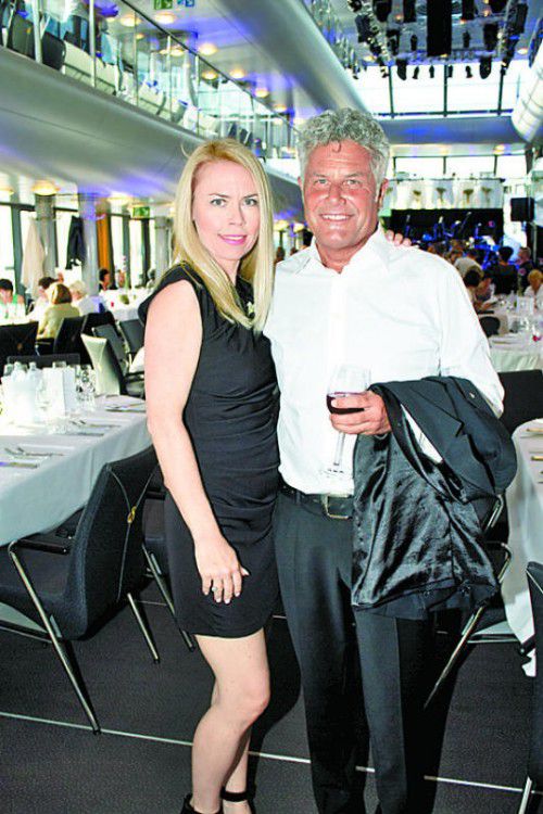 Eva Conti (BVT) mit Hans-Peter Blaschitz (Bawag).