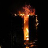 Explosionen im Baucontainer