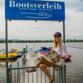 Schwimmen, schmökern, Schiffchen fahren