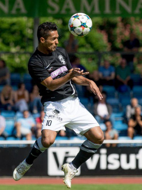 Für den dritten Treffer gegen den FC Hard war Bregenz-Spielmacher Sidinei De Oliveira verantwortlich.