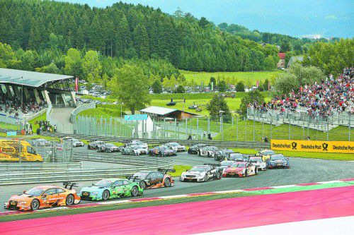Für die heimischen Motorsportfans gibt es die DTM am Wochenende in Spielberg im Doppelpack.