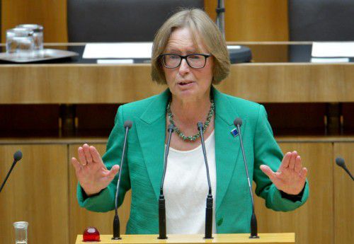 Gabriela Moser (Grüne) wird doch nicht kandidieren.