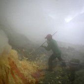 Bergarbeiter setzen ihre Gesundheit aufs Spiel