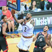Cleveland hat das erste Spiel dominiert