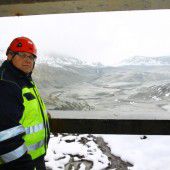 Kopssee ob Partenen zeigt sich derzeit „entblößt“