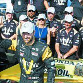 Hinchcliffe fuhr nach Crash in Indy Bestzeit