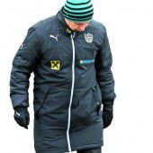 Start mit Regen in den Bergen