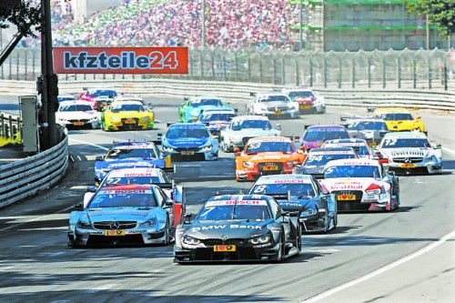 VN-Abonnenten können exklusive Fan-Pakete für die DTM am Norisring vom 24. bis 26. Juni 2016 gewinnen.