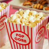 Filmschauen in einer gemütlichen Umgebung