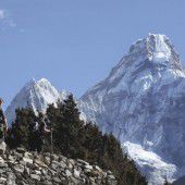 Wieder Bergsteiger auf dem Mount Everest