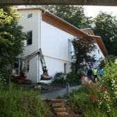 Jugendhaus in St. Arbogast  vor Fertigstellung