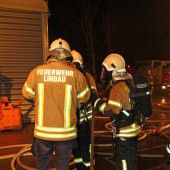 Brand in Asylheim bei Lindau