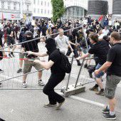 Identitären-Demo eskaliert