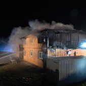 Feuer in unbewohntem Asylquartier war gelegt