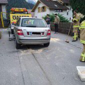 Unfall ruft Wehr auf den Plan