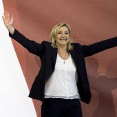 Le Pen als Favoritin bei Präsidentschaftswahl