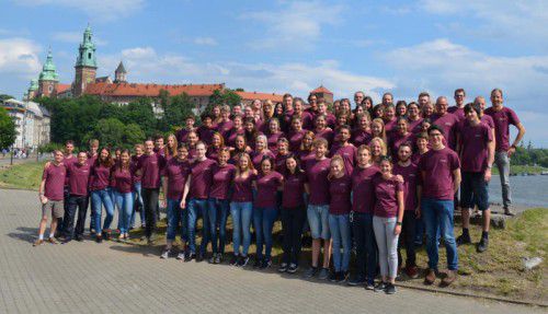 Der Vorarlberger Jugendchor „Voices“ hat beim internationalen Chorfestival in Krakau hervorragend abgeschnitten.