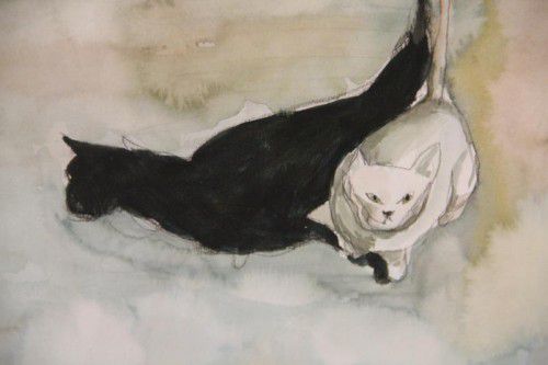 Die Arbeiten von Lara Erel, Jiyoon Lee und Hyunsun Yoo sind in der Galerie .Z in Hard ausgestellt.