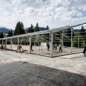 1050 Stunden für den Aufbau