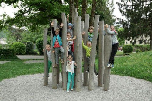 Die Kinder würden sich freuen, wenn es mit dem Projekt „Kletterwald“ klappt.