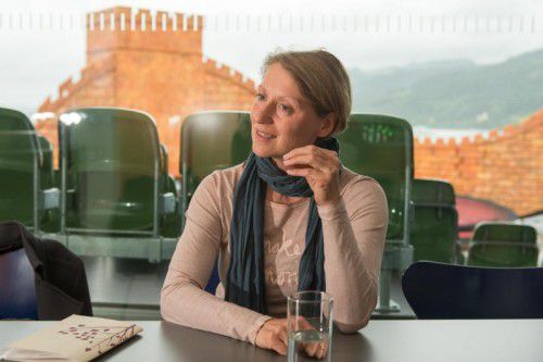 Die Musikpädagogin Barbara Urstadt leitet ein Jugendprojekt bei den Bregenzer Festspielen.
