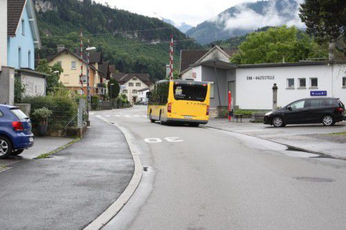 Die Reichsstraße wird bis morgen, Mittwoch, 8 Uhr gesperrt.