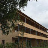 Vogewosi-Bau unmittelbar vor Fertigstellung