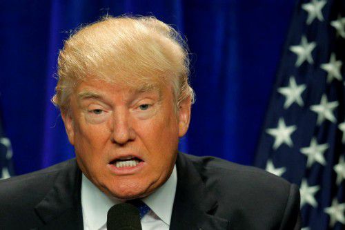 Donald Trump legt sich mit den Medien an.