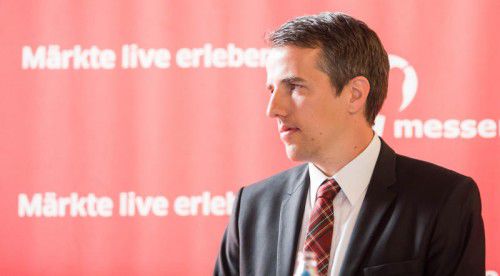 Ein paar Messe-Monate hat Daniel Mutschlechner noch vor sich, bevor er nach St. Arbogast wechselt.