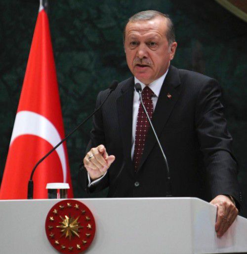 Erdogan kündigte Strafaktionen gegen Deutschland an.